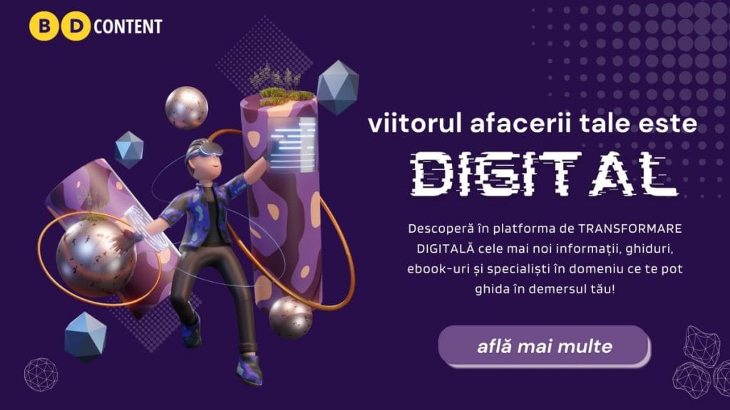 Transformarea digitală 2025: Cum accelerezi succesul companiei tale Transformarea digitală 2025 Cum accelerezi succesul companiei tale