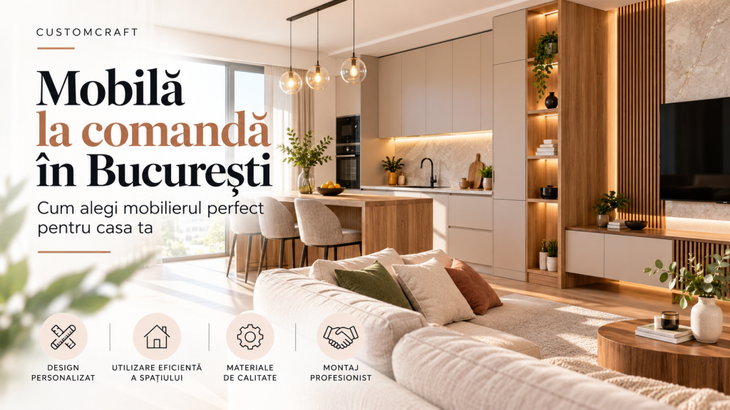 Mobilă la comandă în București: cum alegi mobilierul perfect pentru casa ta 1